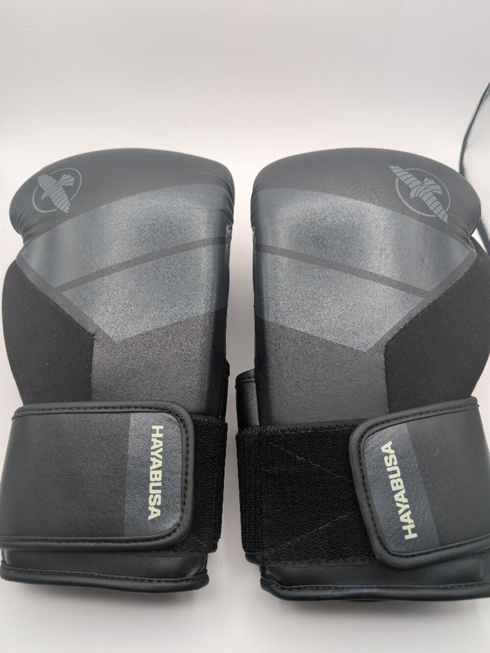 Hayabusa Black & Gray Boxing Training Gloves S4 - SMALL